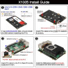 SUPTRONICS X1005 Dual NVMe SSD Bottom Shield with METAL CASE for Raspberry Pi 5